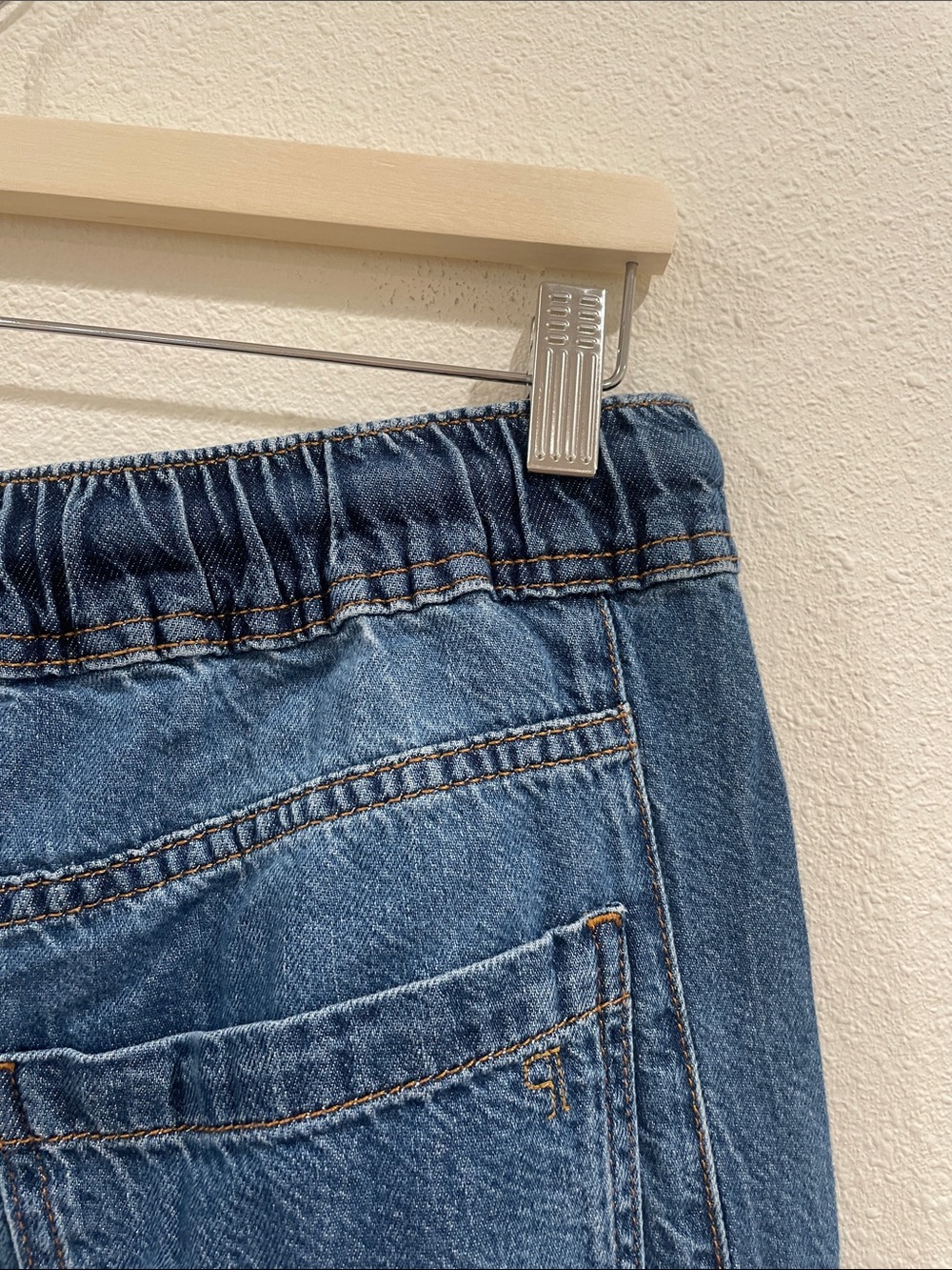 Anthropologie Pilcro Wide-Leg Drawstring Pull-on Pants Jeans Small - Picture 9 of 12